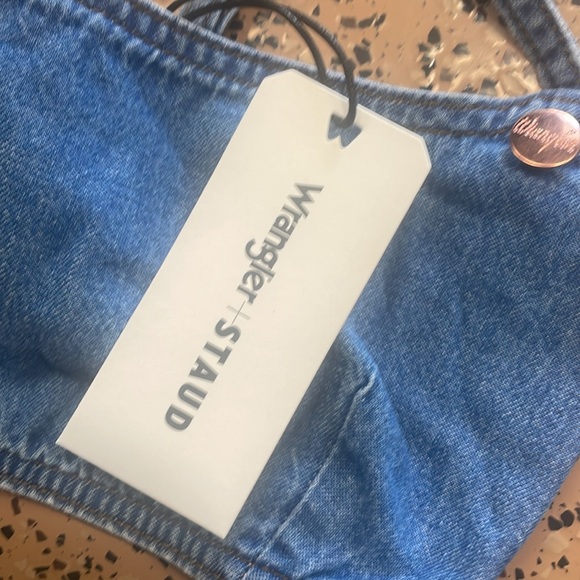 WRANGLER+STAUD JEAN BIKINI TOP - Picture 3 of 7